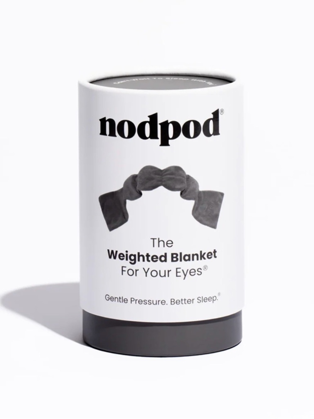 nodpod Gray Weighted Eye Blanket